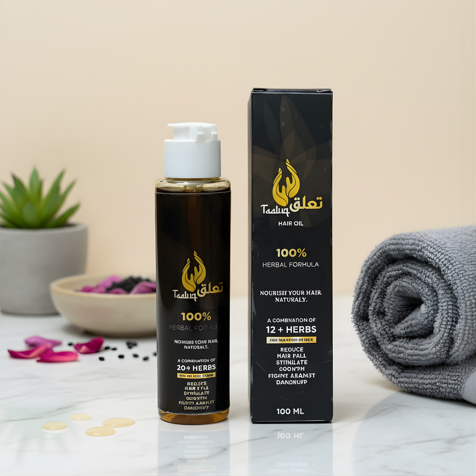 TAALUQ 100% Herbal Hair Oil